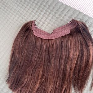 12” brown halo couture extension